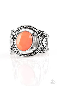 vacation-vibes-orange-ring-paparazzi-accessories