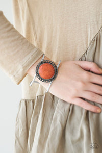 rodeo-rage-orange-bracelet-paparazzi-accessories