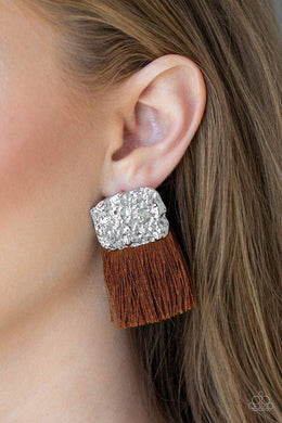 plume-bloom-brown-earrings-paparazzi-accessories