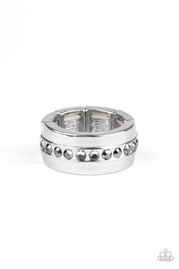 Reigning Champ - Silver Ring - Paparazzi Accessories - Sassysblingandthings