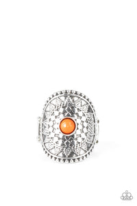 mojave-rays-orange-ring-paparazzi-accessories