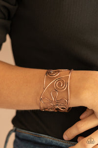 Groovy Sensations - Copper Bracelet - Paparazzi Accessories
