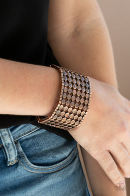 Cool and CONNECTED - Copper Bracelet - Paparazzi Accessories