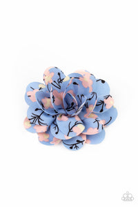 springtime-eden-blue-hair clip-paparazzi-accessories