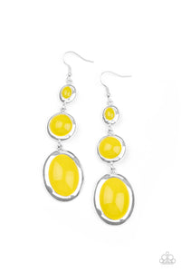 retro-reality-yellow-earrings-paparazzi-accessories