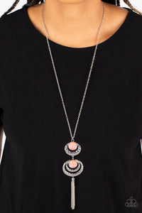 Limitless Luster - Orange Necklace - Paparazzi Accessories