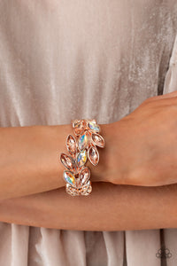 Luminous Laurels - Rose Gold Bracelet - Paparazzi Accessories