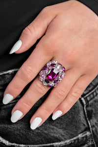 Perfectly Park Avenue - Pink Ring - Paparazzi Accessories