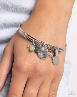 Secret Paradise - Green Bracelet - Paparazzi Accessories