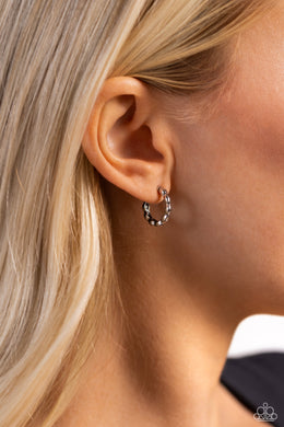 Buzzworthy Bling - Silver Earrings - Paparazzi Accessories