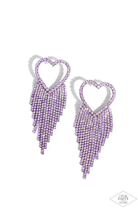 sumptuous-sweethearts-purple-post earrings-paparazzi-accessories