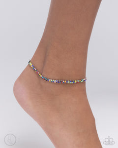 Adorable Anklet - Multi Anklet - Paparazzi Accessories