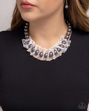 Distinguished Desire - Silver Necklace - Paparazzi Accessories