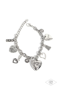 Pure In Heart - Silver Bracelet - Paparazzi Accessories