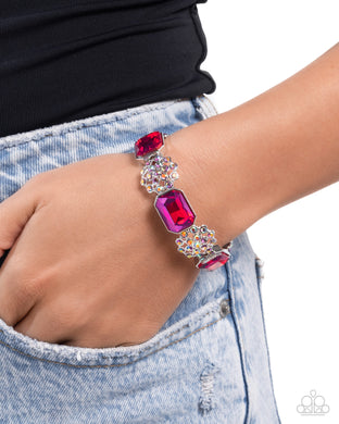 Prismatic Profession - Pink Bracelet - Paparazzi Accessories