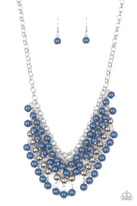 Jubilant Jingle - Blue Necklace - Paparazzi Accessories - Sassysblingandthings