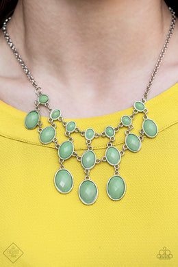 Mermaid Marmalade - Green Necklace - Paparazzi Accessories - Sassysblingandthings
