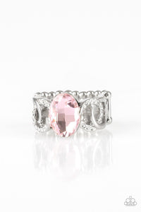 Supreme Bling - Pink Ring - Paparazzi Accessories - Sassysblingandthings