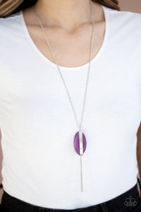 Tranquility Trend - Purple Necklace - Paparazzi Accessories - Sassysblingandthings