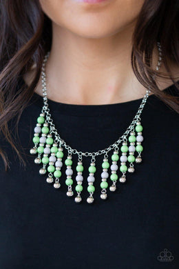 Your SUNDAES Best - Green Necklace - Paparazzi Accessories - Sassysblingandthings