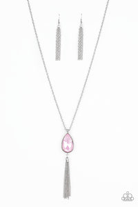 Elite Shine - Pink Necklace - Paparazzi Accessories - Sassysblingandthings