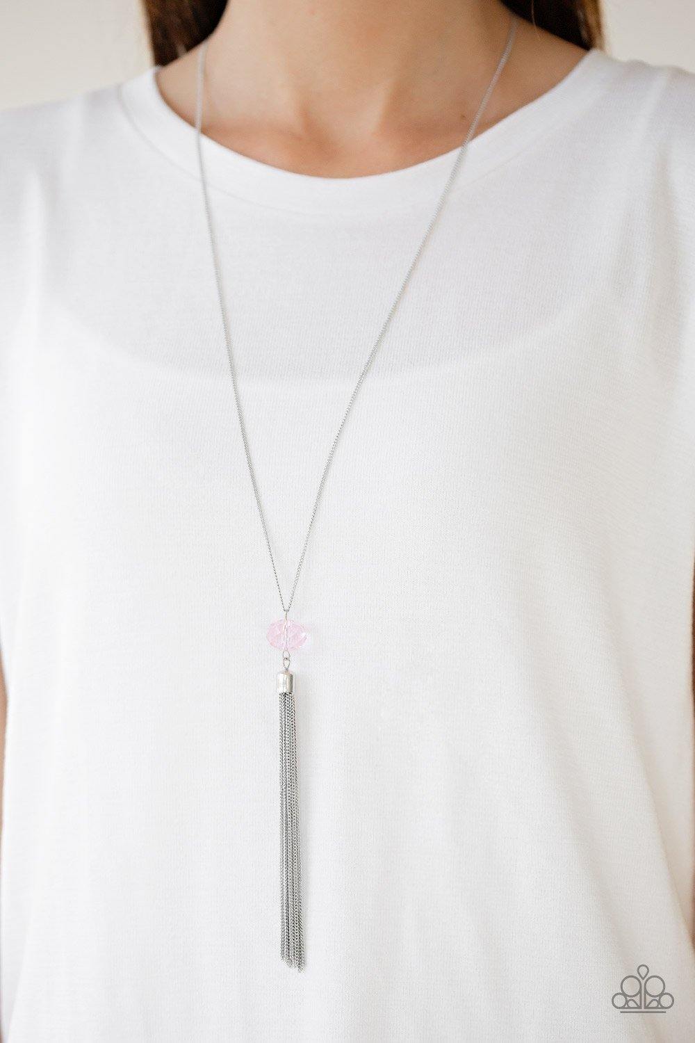 Socialite Of The Season - Pink Necklace - Paparazzi Accessories - Sassysblingandthings