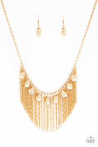Bragging Rights - Gold Necklace - Paparazzi Accessories - Sassysblingandthings