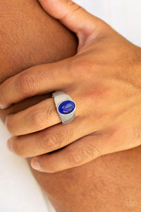 Cool Down - Blue Ring - Paparazzi Accessories - Sassysblingandthings