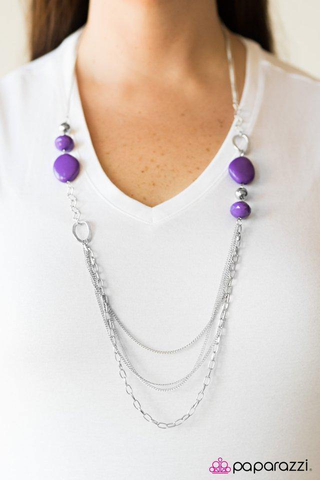 caribbean-rainbow-purple-necklace-paparazzi-accessories