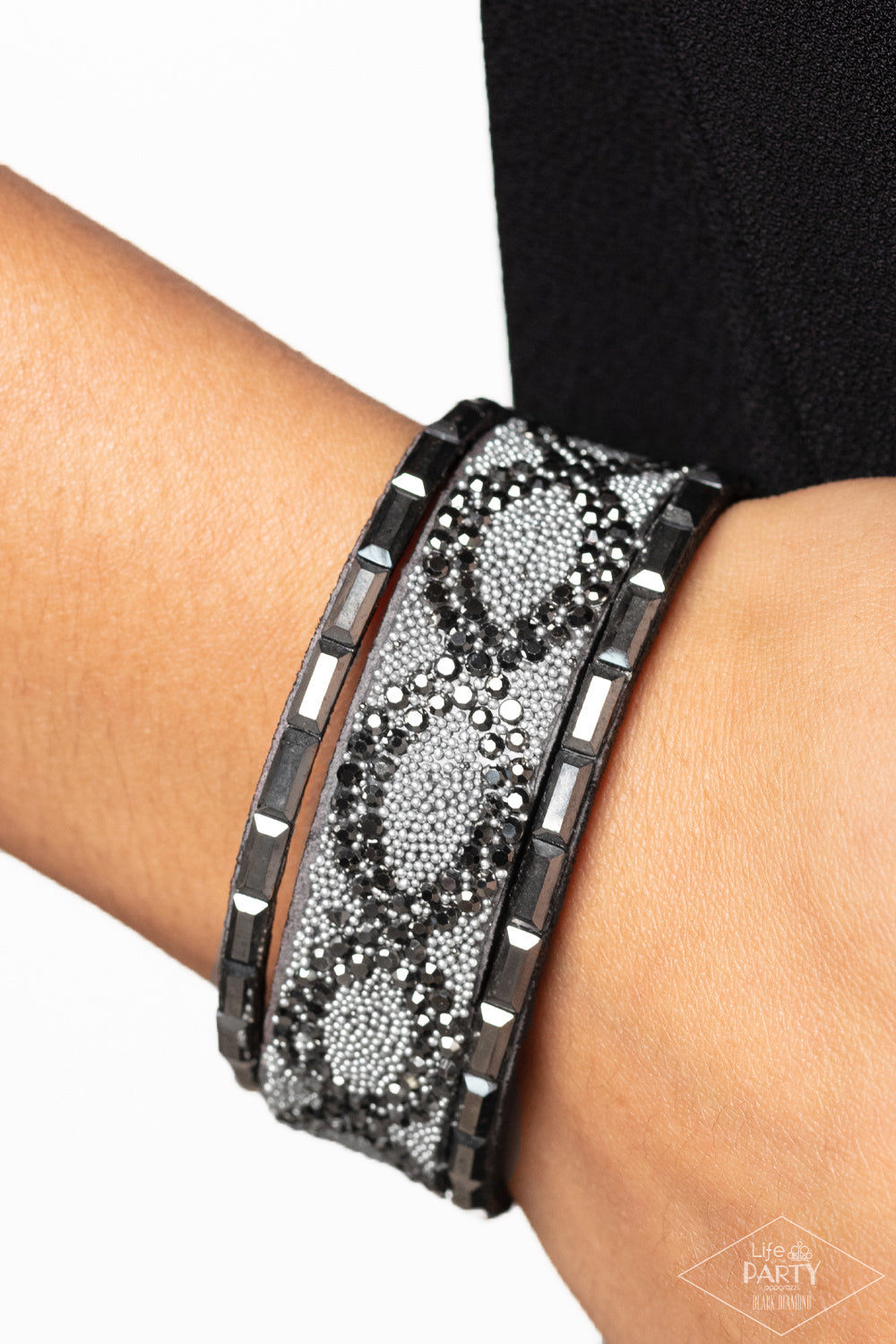 Put On Your BEAST Face - Silver Bracelet - Paparazzi Accessories
