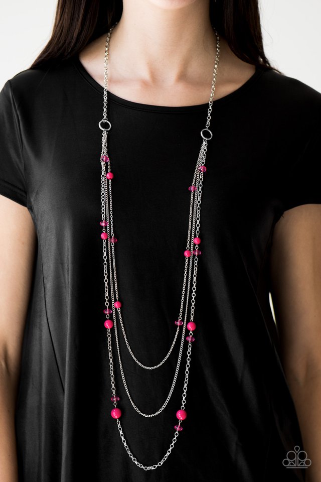 triple-tango-pink-necklace-paparazzi-accessories
