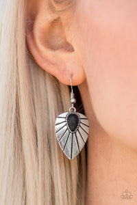 wild-palms-black-earrings-paparazzi-accessories