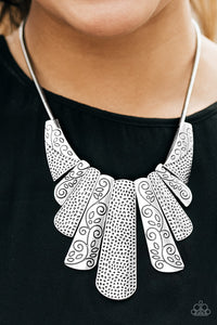 Untamed - Silver Necklace - Paparazzi Accessories
