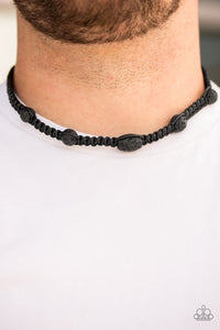lone-rock-black-necklace-paparazzi-accessories