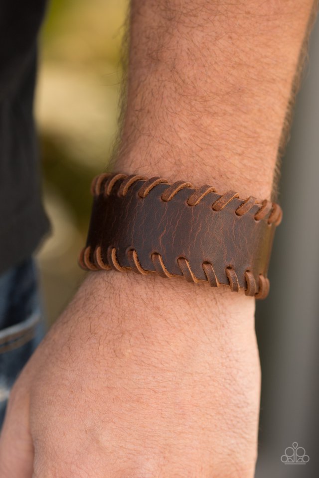 any-which-highway-brown-bracelet-paparazzi-accessories