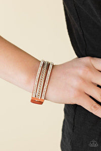 unstoppable-orange-bracelet-paparazzi-accessories