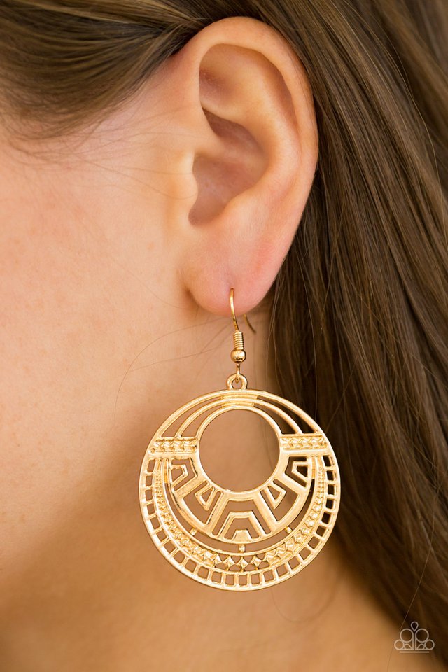 modernly-mayan-gold-earrings-paparazzi-accessories