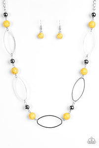 simple-stonework-yellow-necklace-paparazzi-accessories