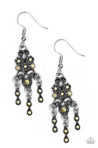 spring-bling-yellow-earrings-paparazzi-accessories