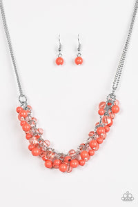 boulevard-beauty-orange-necklace-paparazzi-accessories