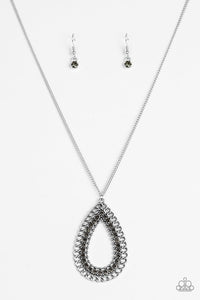 drippin-in-drama-silver-necklace-paparazzi-accessories