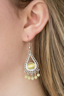 give-me-the-glow-down-yellow-earrings-paparazzi-accessories