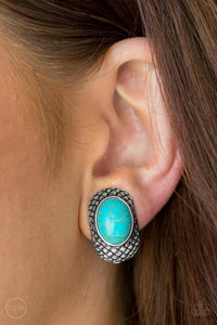bedrock-bombshell-blue-earrings-paparazzi-accessories