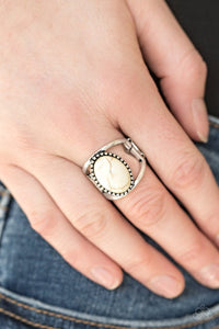 canyon-cache-white-ring-paparazzi-accessories