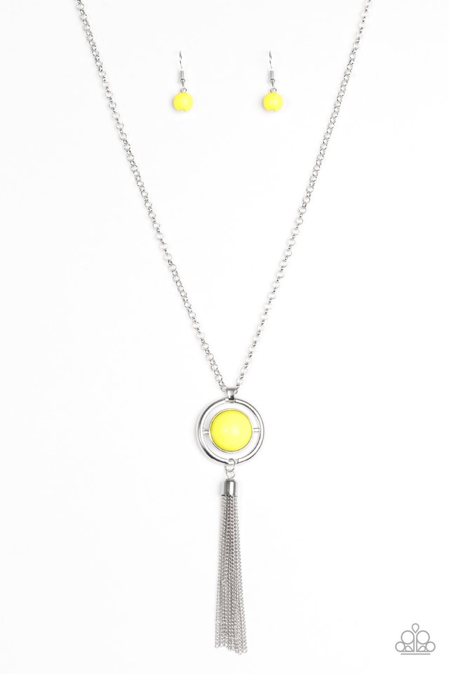 Happy As Can BEAM - Yellow Necklace - Paparazzi Accessories – Bedazzle Me  Pretty Mobile Fashion Boutique