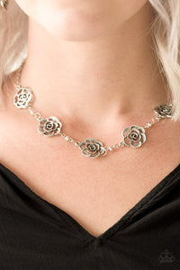 rosebud-rapture-silver-necklace-paparazzi-accessories