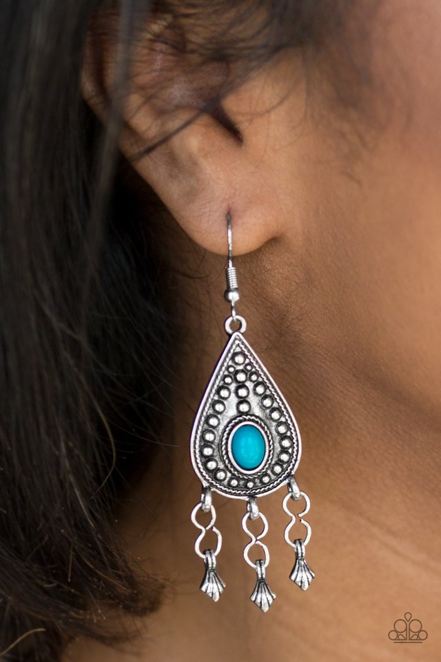 sahara-song-blue-earrings-paparazzi-accessories