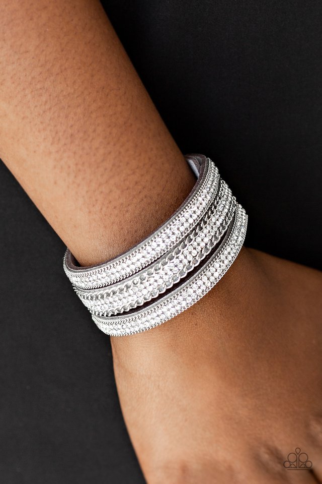 dangerously-drama-queen-silver-bracelet-paparazzi-accessories