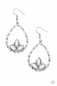 lotus-laguna-silver-earrings-paparazzi-accessories
