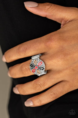 summer-sandcastles-orange-ring-paparazzi-accessories